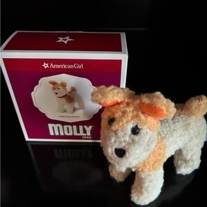 American Girl Molly's Dog Bennett Plush - Cream and Tan